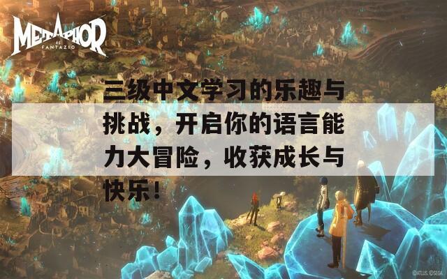 三级中文学习的乐趣与挑战，开启你的语言能力大冒险，收获成长与快乐！