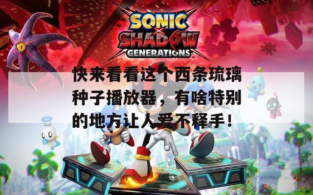 快来看看这个西条琉璃种子播放器，有啥特别的地方让人爱不释手！