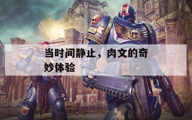 当时间静止，肉文的奇妙体验