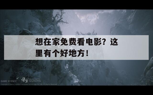 想在家免费看电影？这里有个好地方！