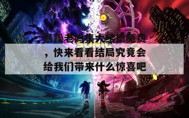 暴躁老妈集大结局免费，快来看看结局究竟会给我们带来什么惊喜吧！