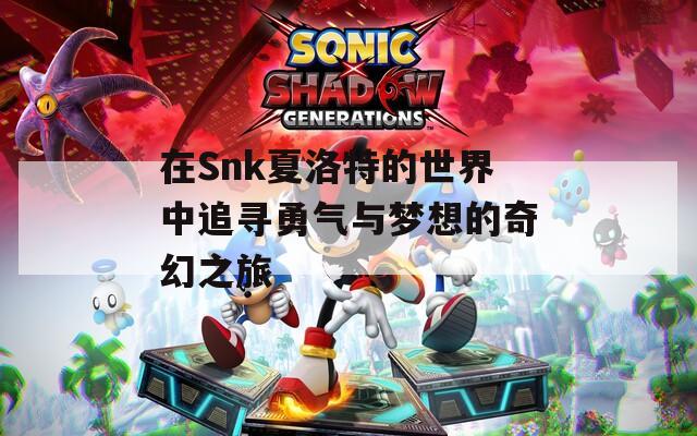 在Snk夏洛特的世界中追寻勇气与梦想的奇幻之旅
