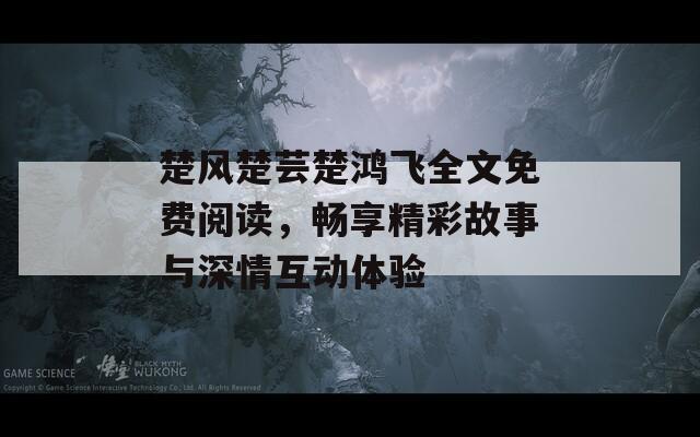 楚风楚芸楚鸿飞全文免费阅读，畅享精彩故事与深情互动体验