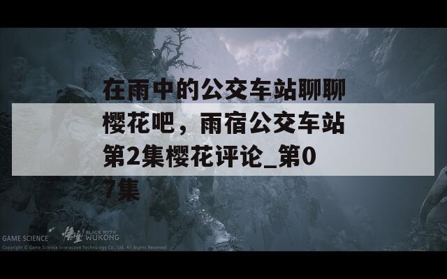 在雨中的公交车站聊聊樱花吧，雨宿公交车站第2集樱花评论_第07集