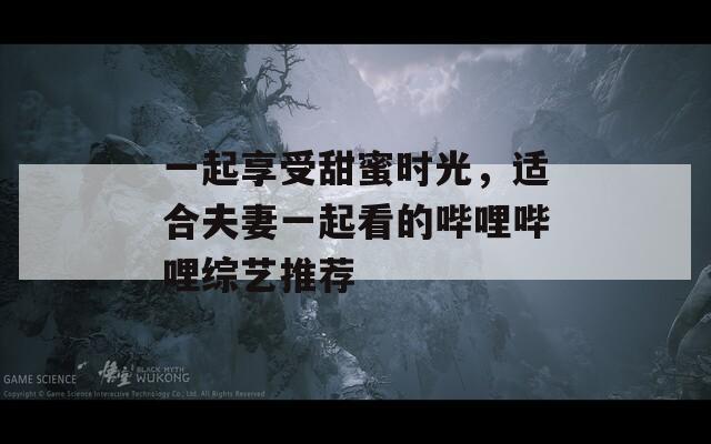一起享受甜蜜时光，适合夫妻一起看的哔哩哔哩综艺推荐