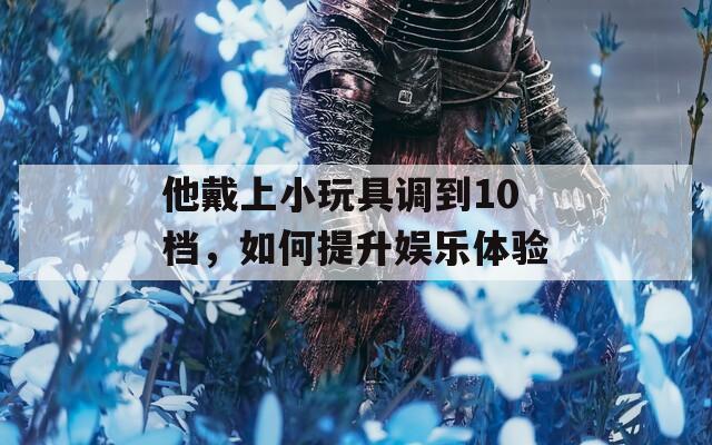 他戴上小玩具调到10档，如何提升娱乐体验