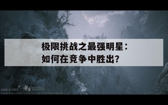 极限挑战之最强明星：如何在竞争中胜出？
