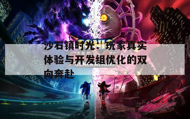 沙石镇时光：玩家真实体验与开发组优化的双向奔赴