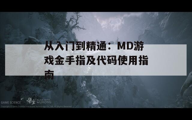 从入门到精通：MD游戏金手指及代码使用指南