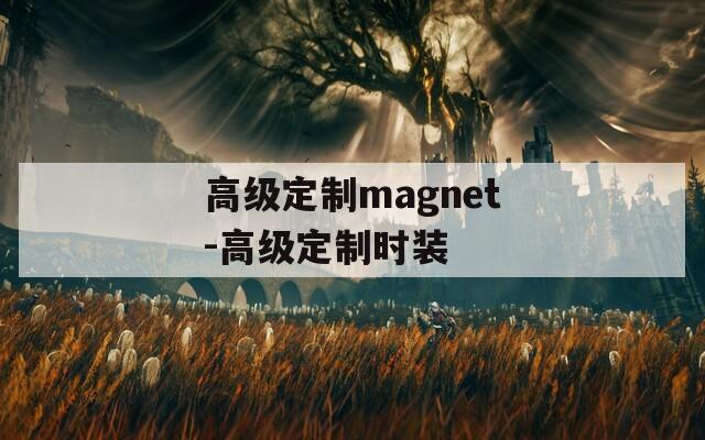高级定制magnet-高级定制时装